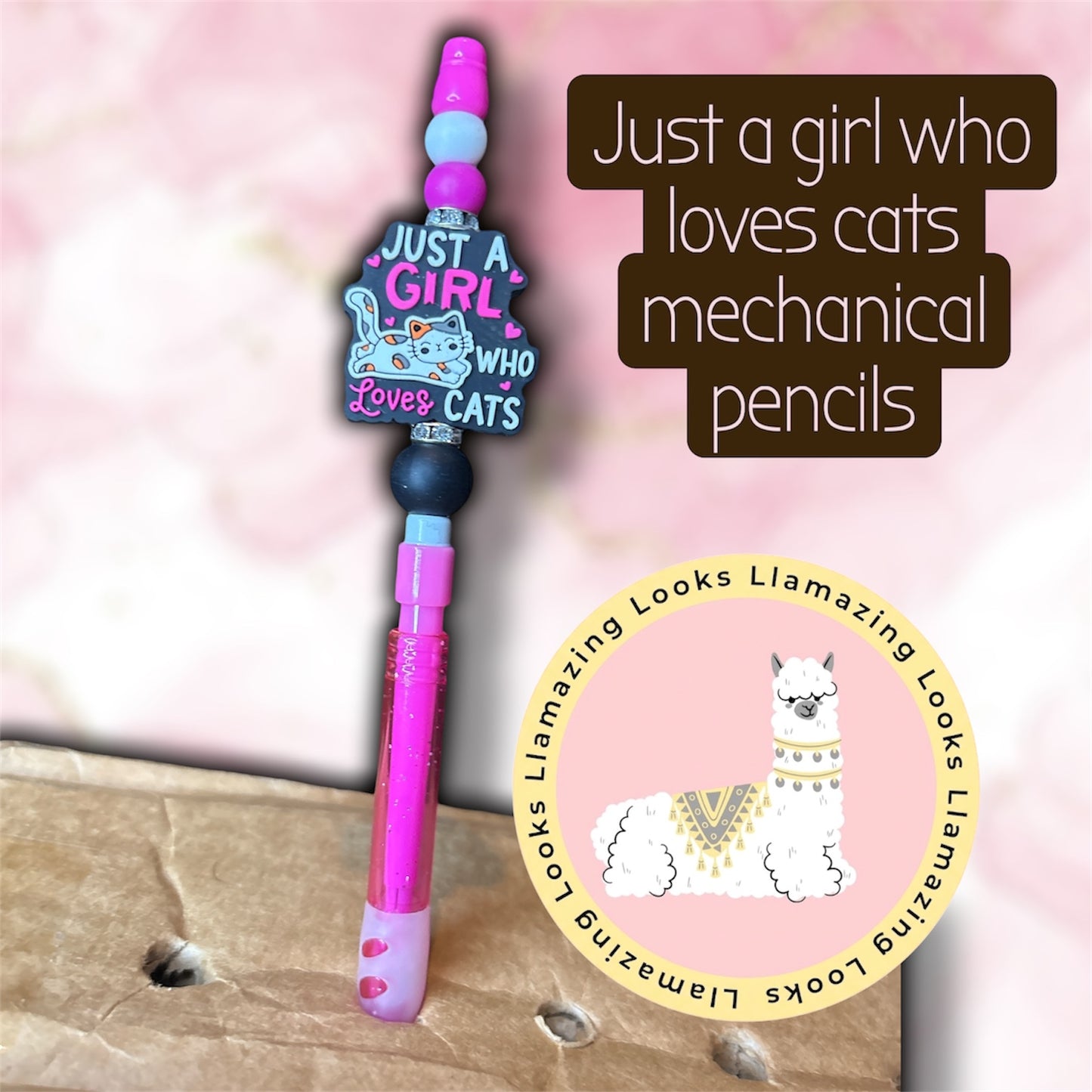 Pet Lovers Beaded Pen & Pencil
