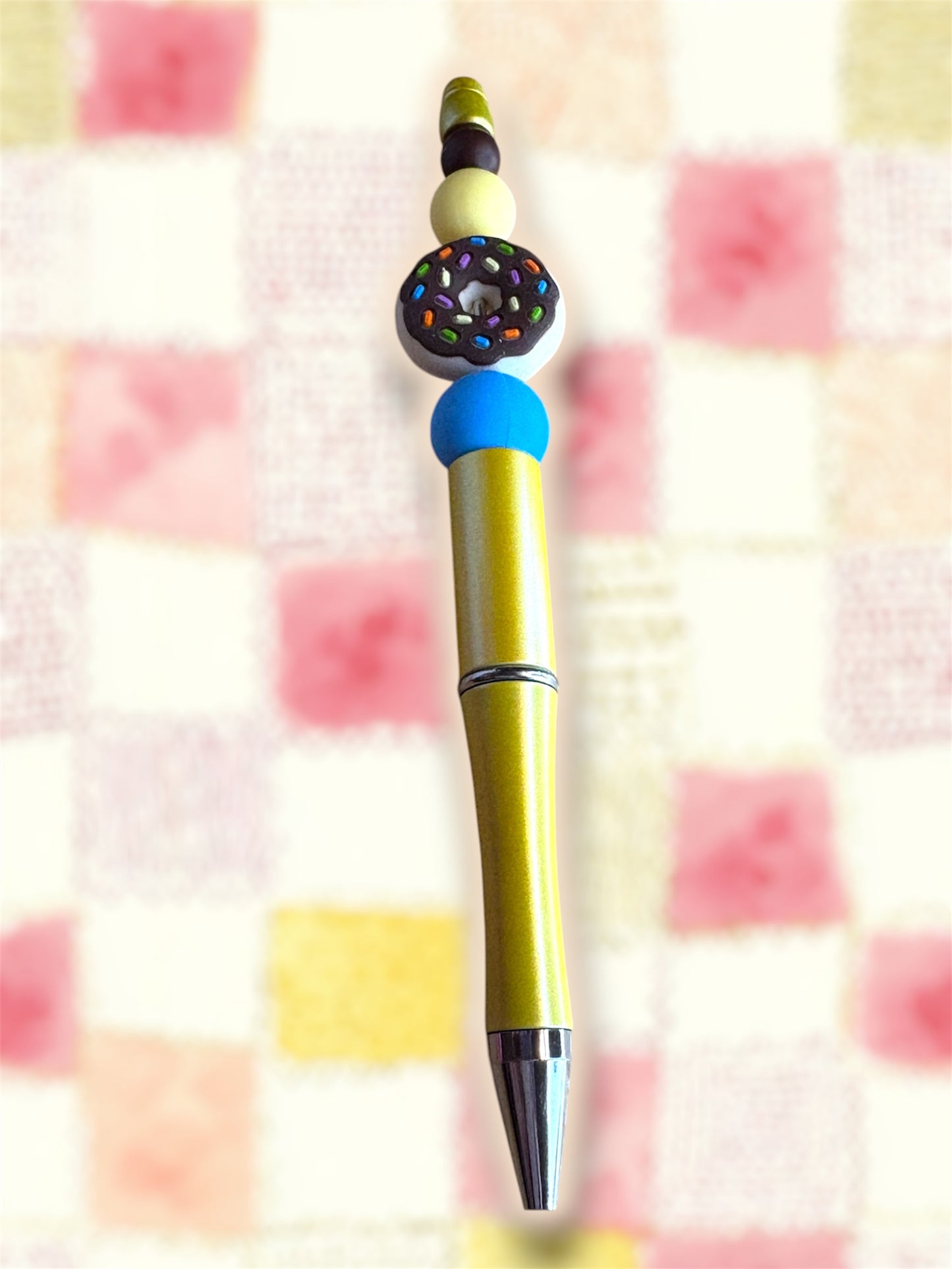 Dunkin Donuts & donut beaded pens