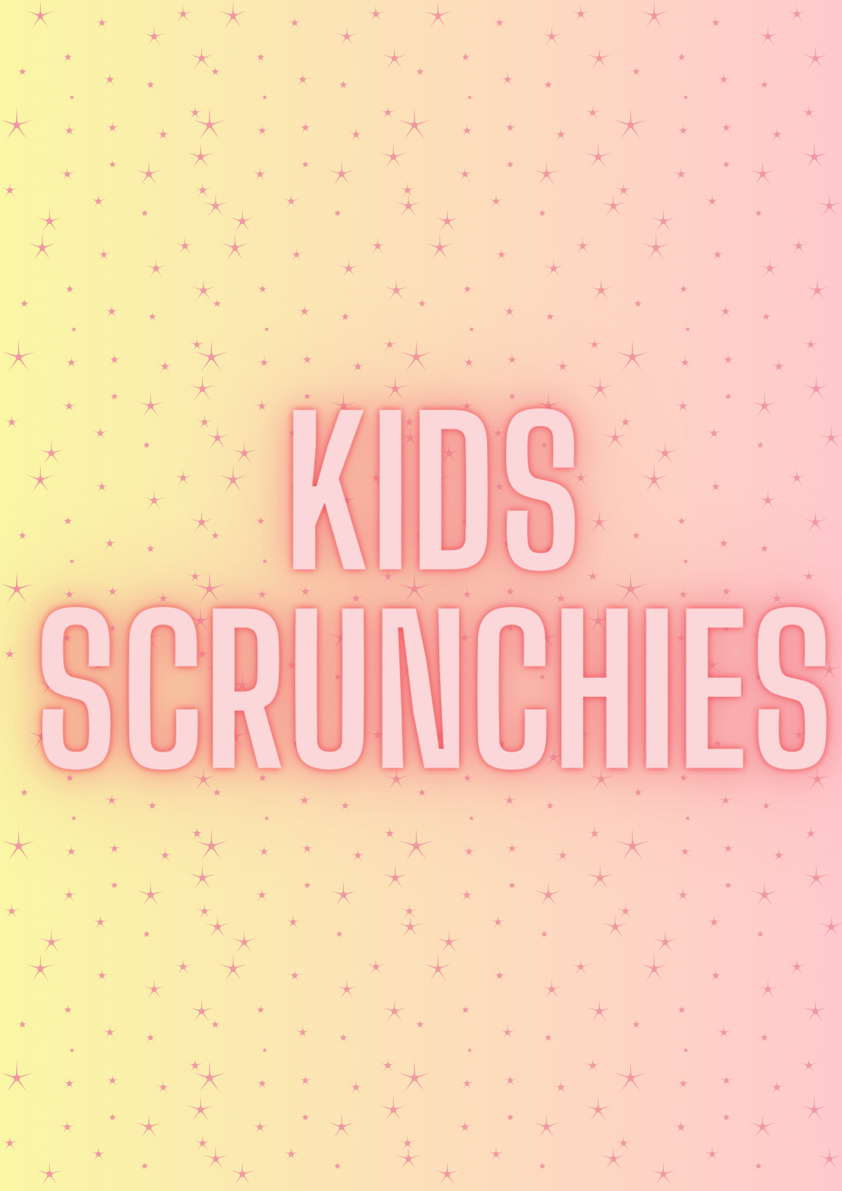 Kids scrunchies