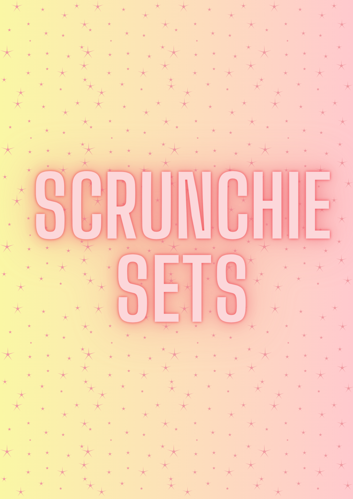 Scrunchie sets