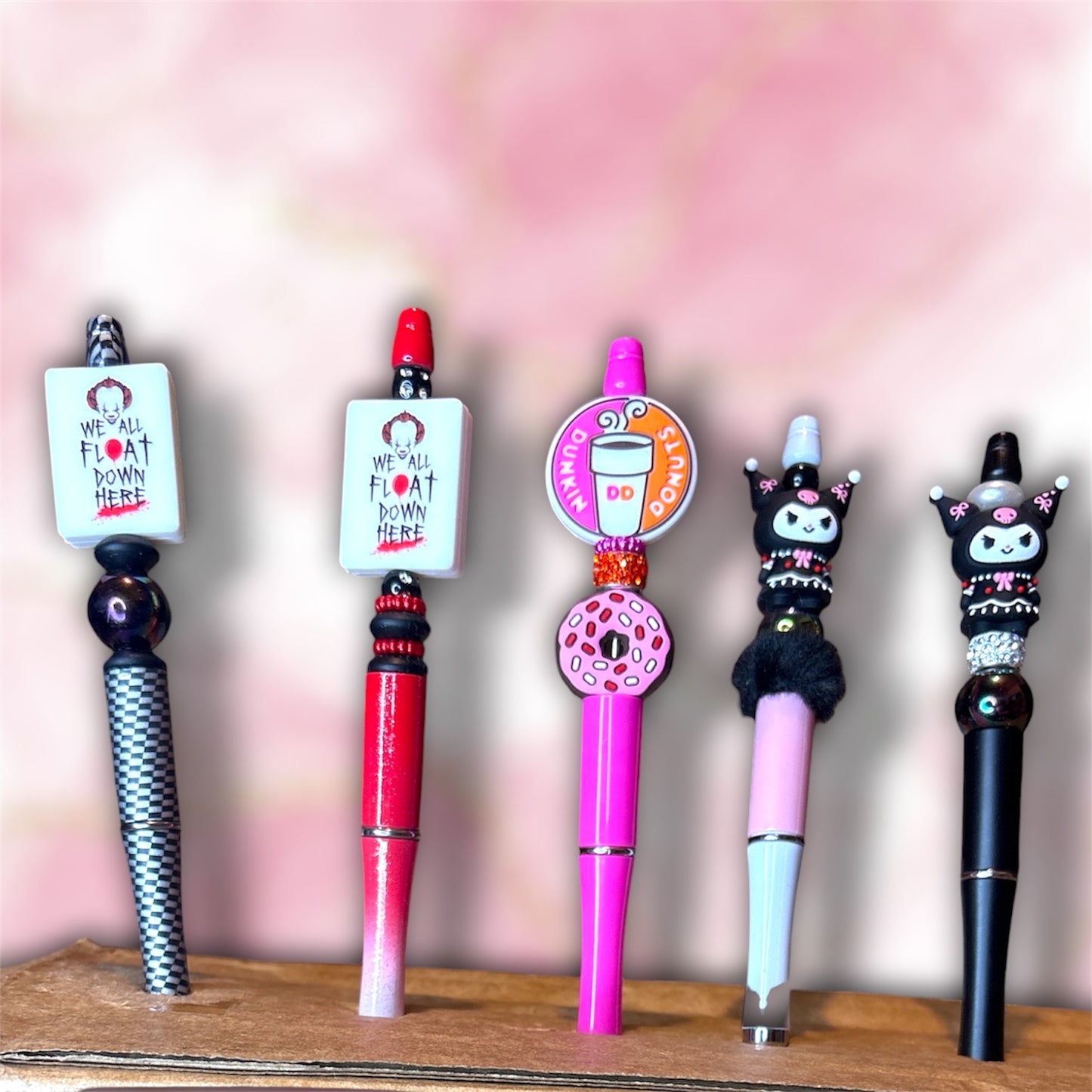 Character Beaded Pens