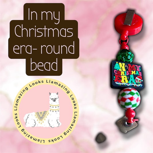 10% off 🏷️ Christmas Beaded Badge Reels