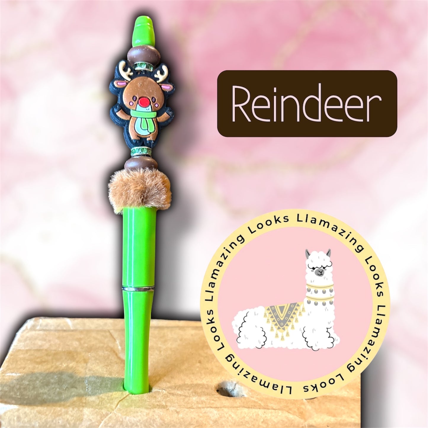 10% off🏷️ Random Mix of Christmas/Winter Beaded Pens