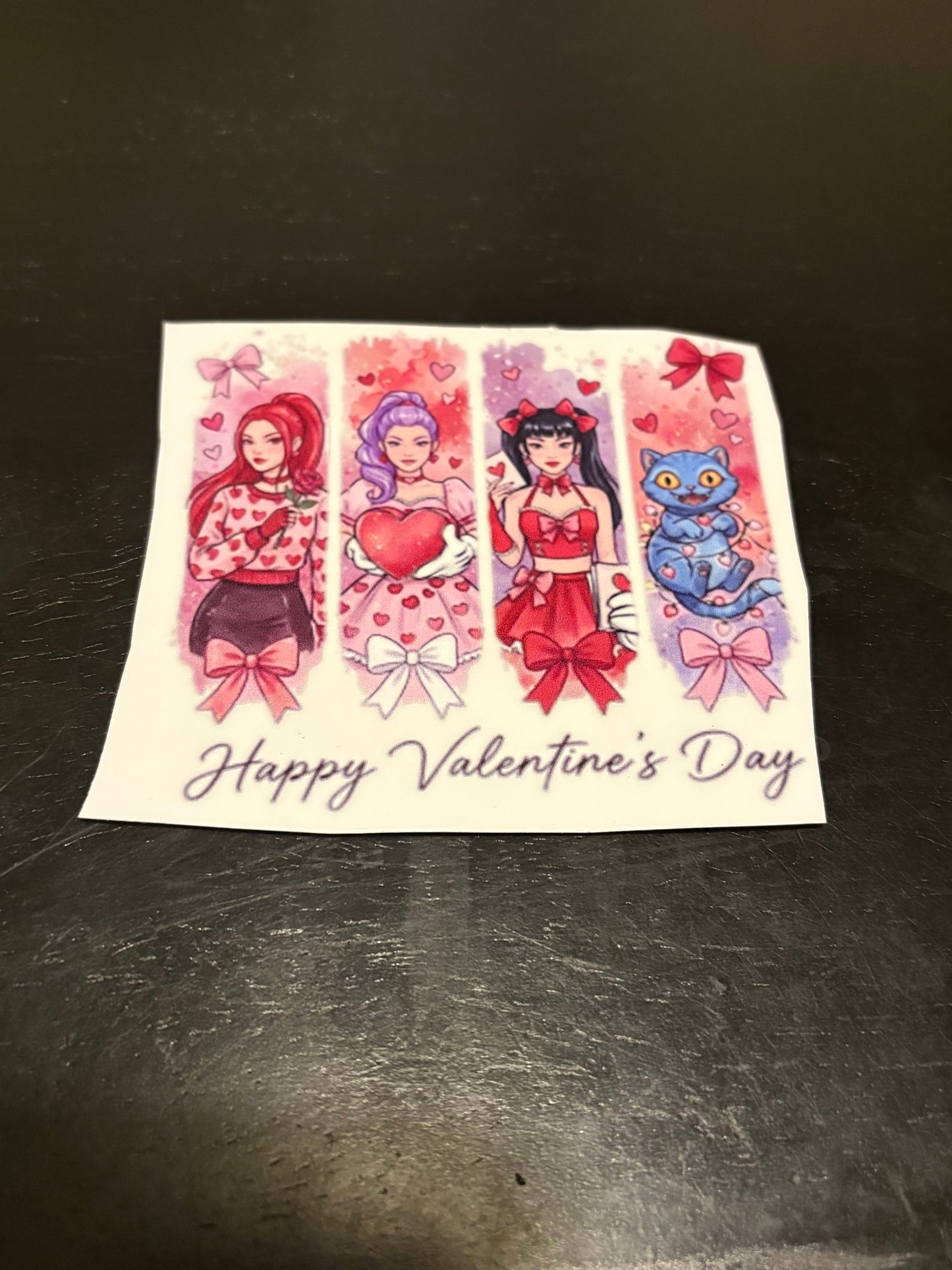 MADE TO ORDER Valentine’s Day glass or plastic cups