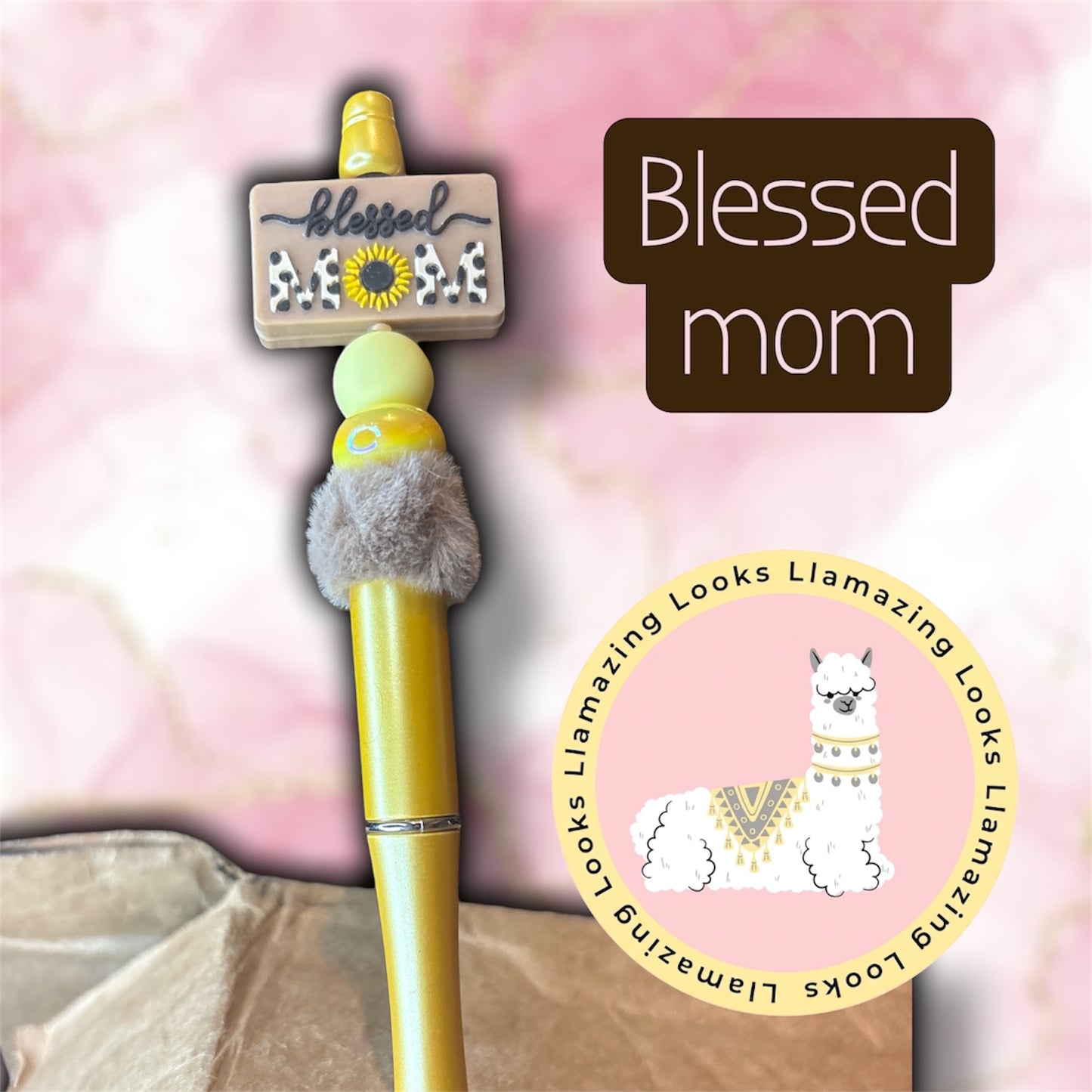 Mom Beaded Pens
