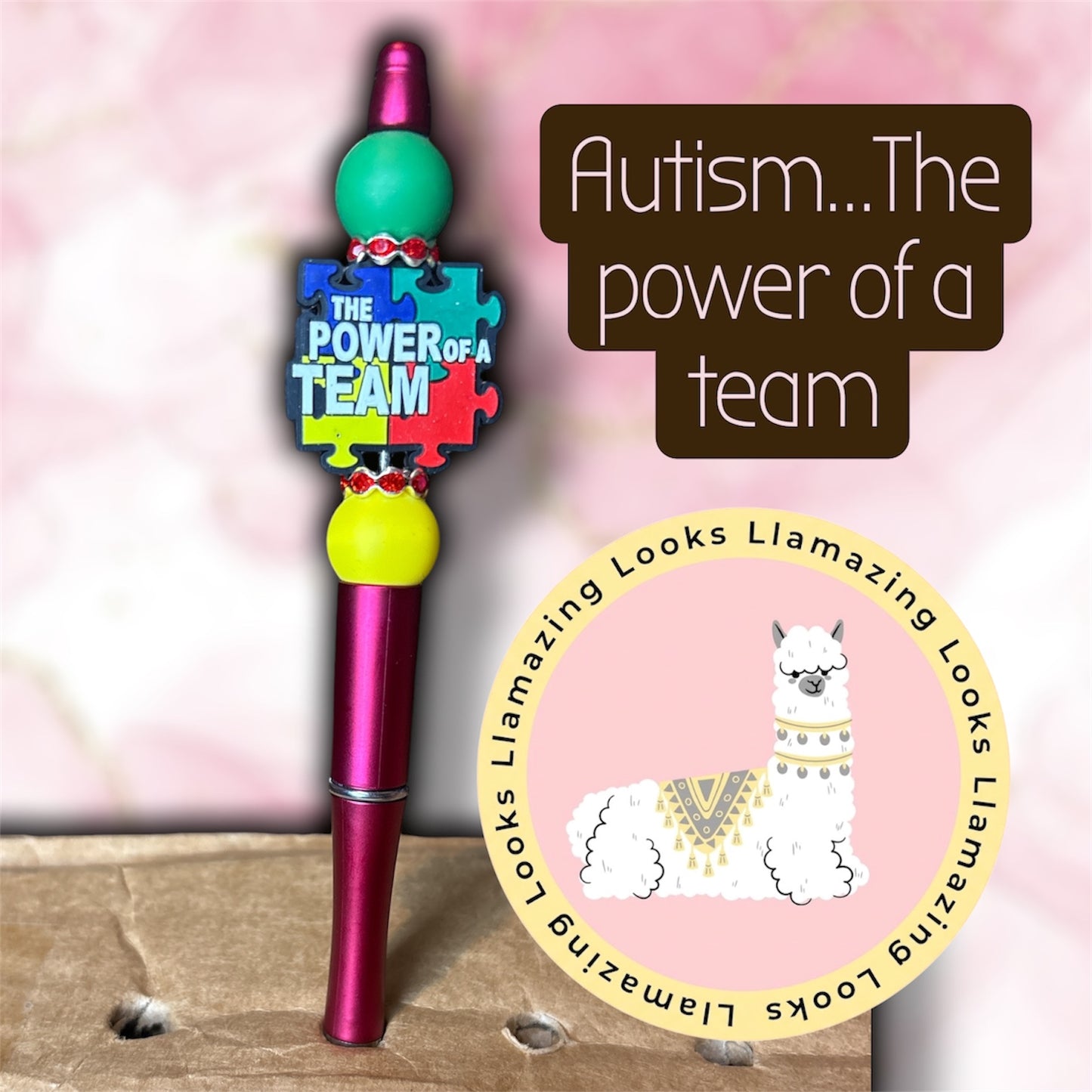 Autism Beaded Pens & Pencils