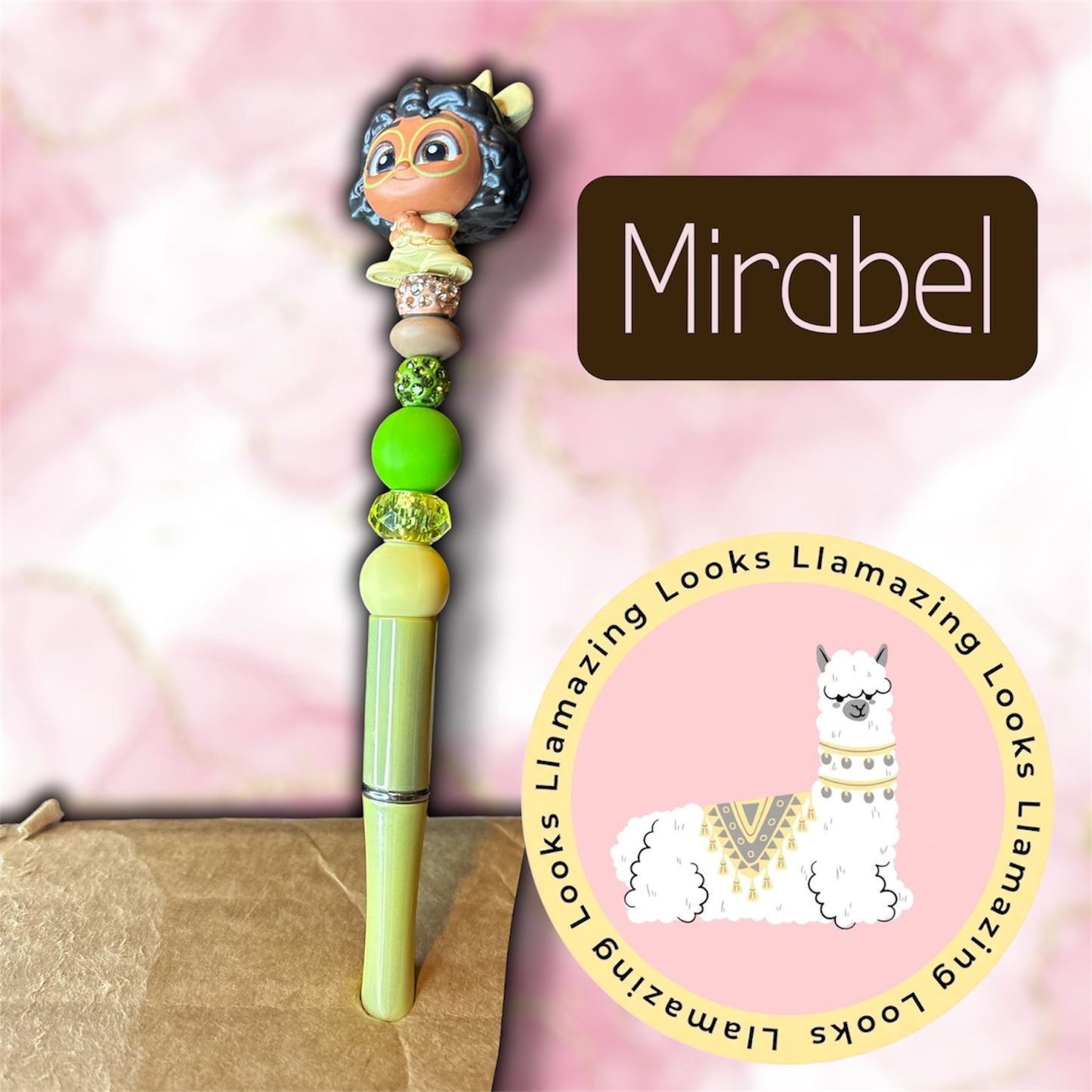 Doorables & Bitty Pop Figurine Beaded Pens