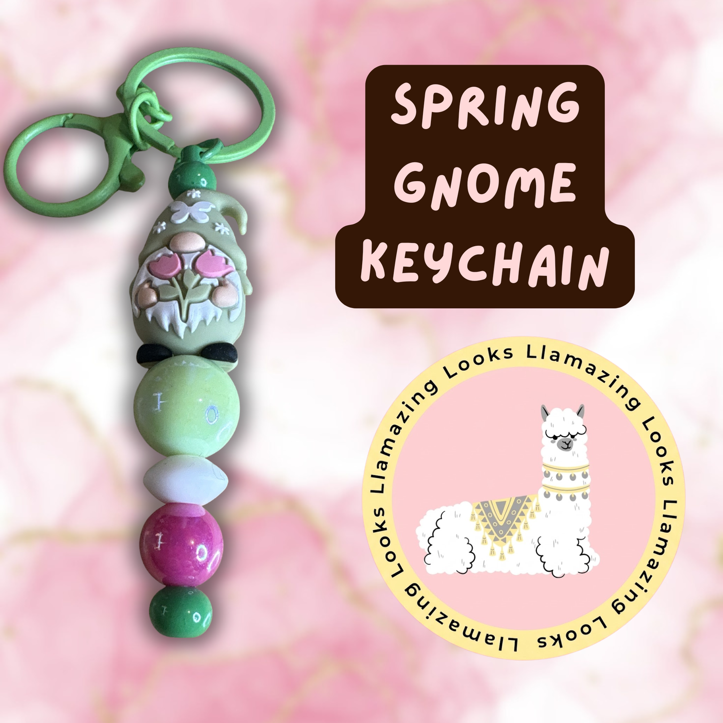 10% off🏷️Spring/Easter Beaded Keychains