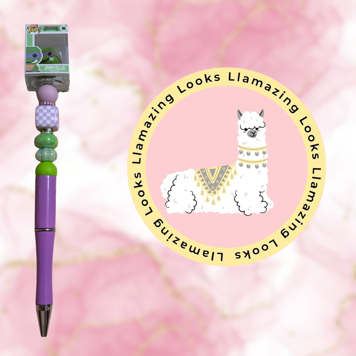 Doorables/Funko Inspired Figurine Beaded Pens