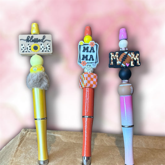 Mom Beaded Pens