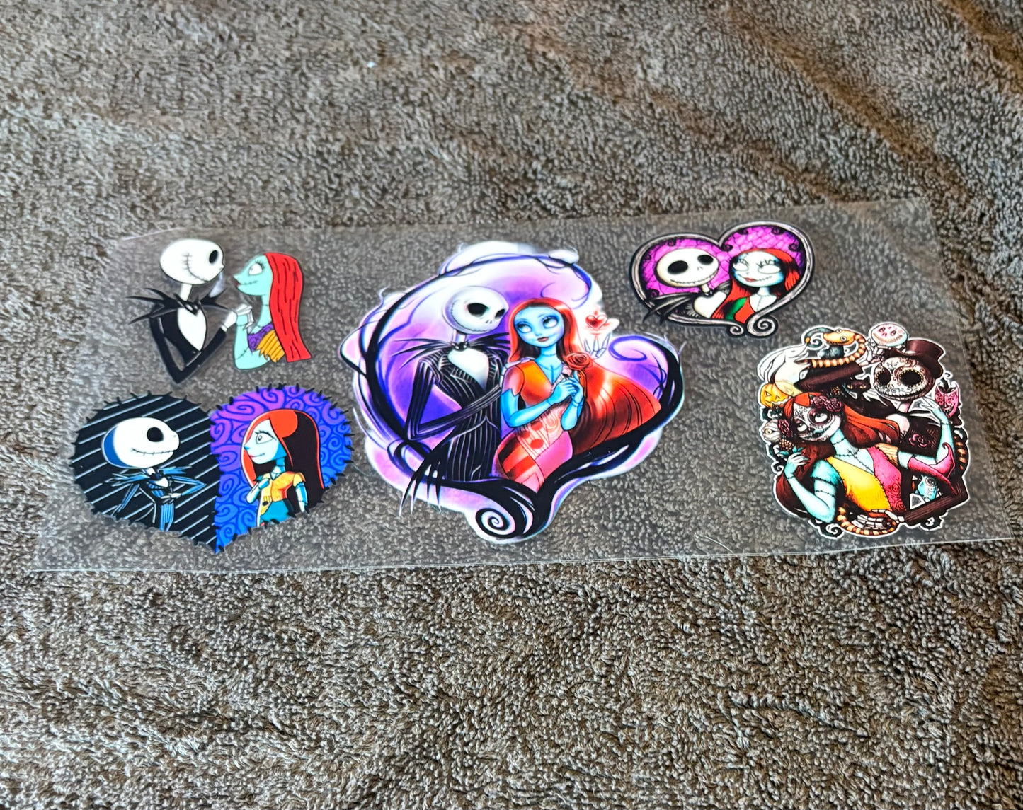 CUSTOM MADE TO ORDER Nightmare Before Christmas Cups