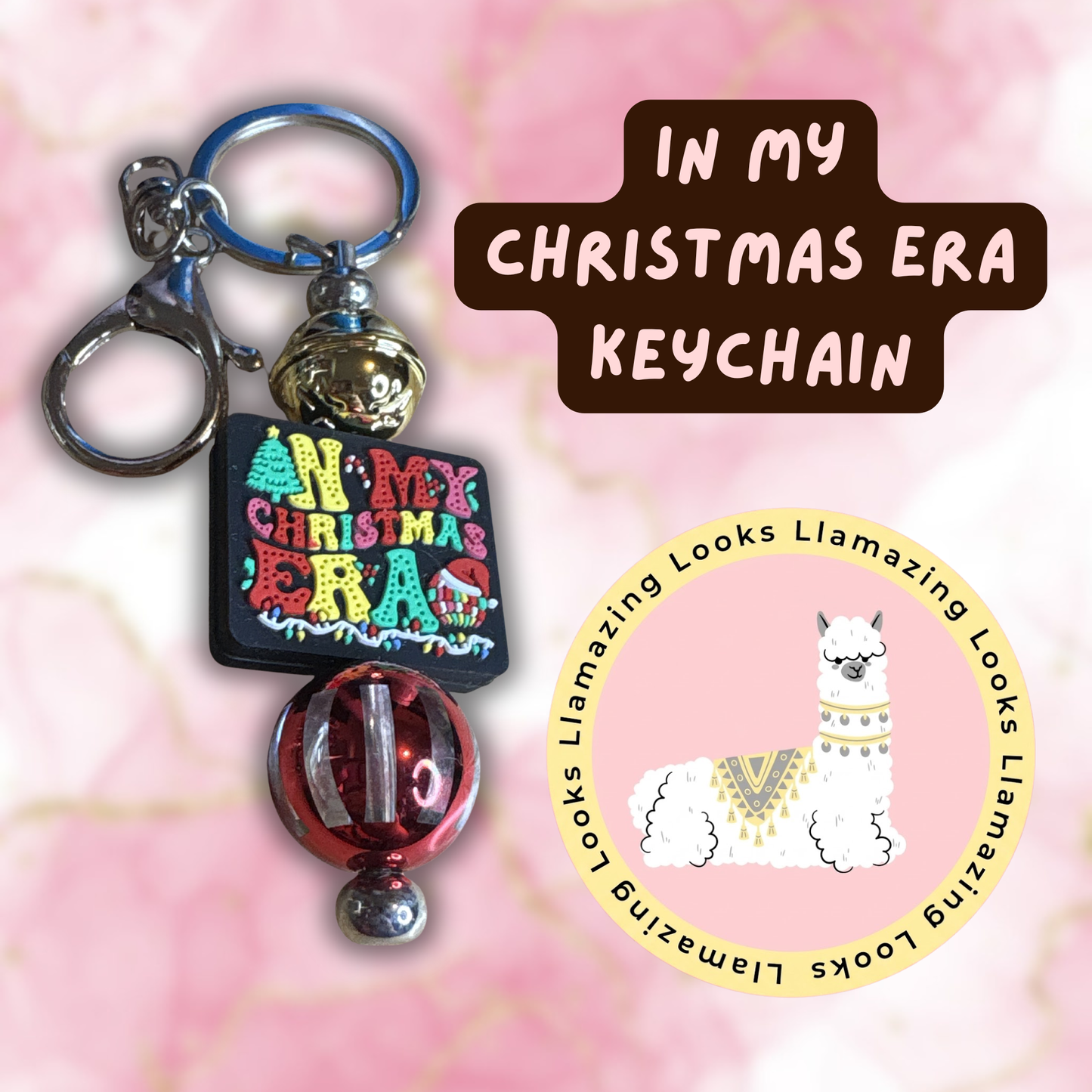 10% off🏷️ Christmas Beaded Keychains Mix