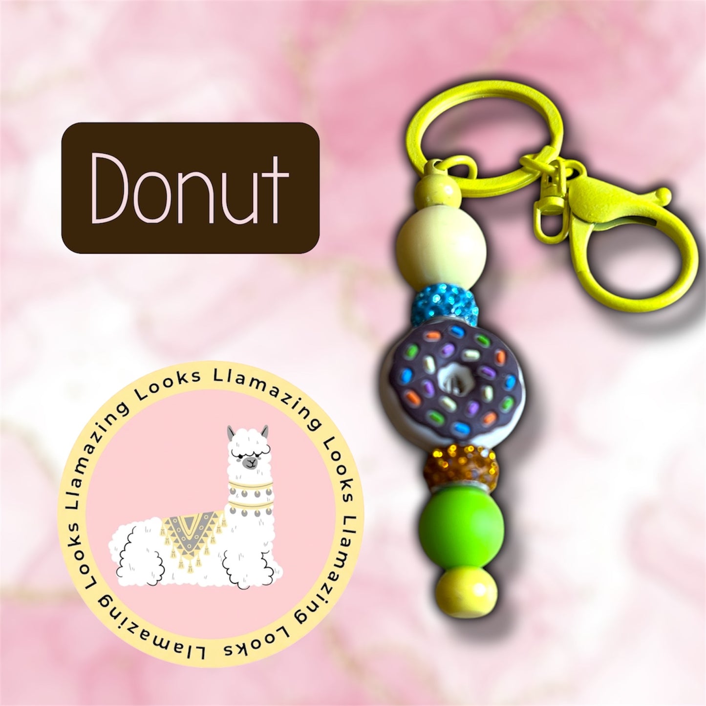 Random Mix of Beaded Keychains