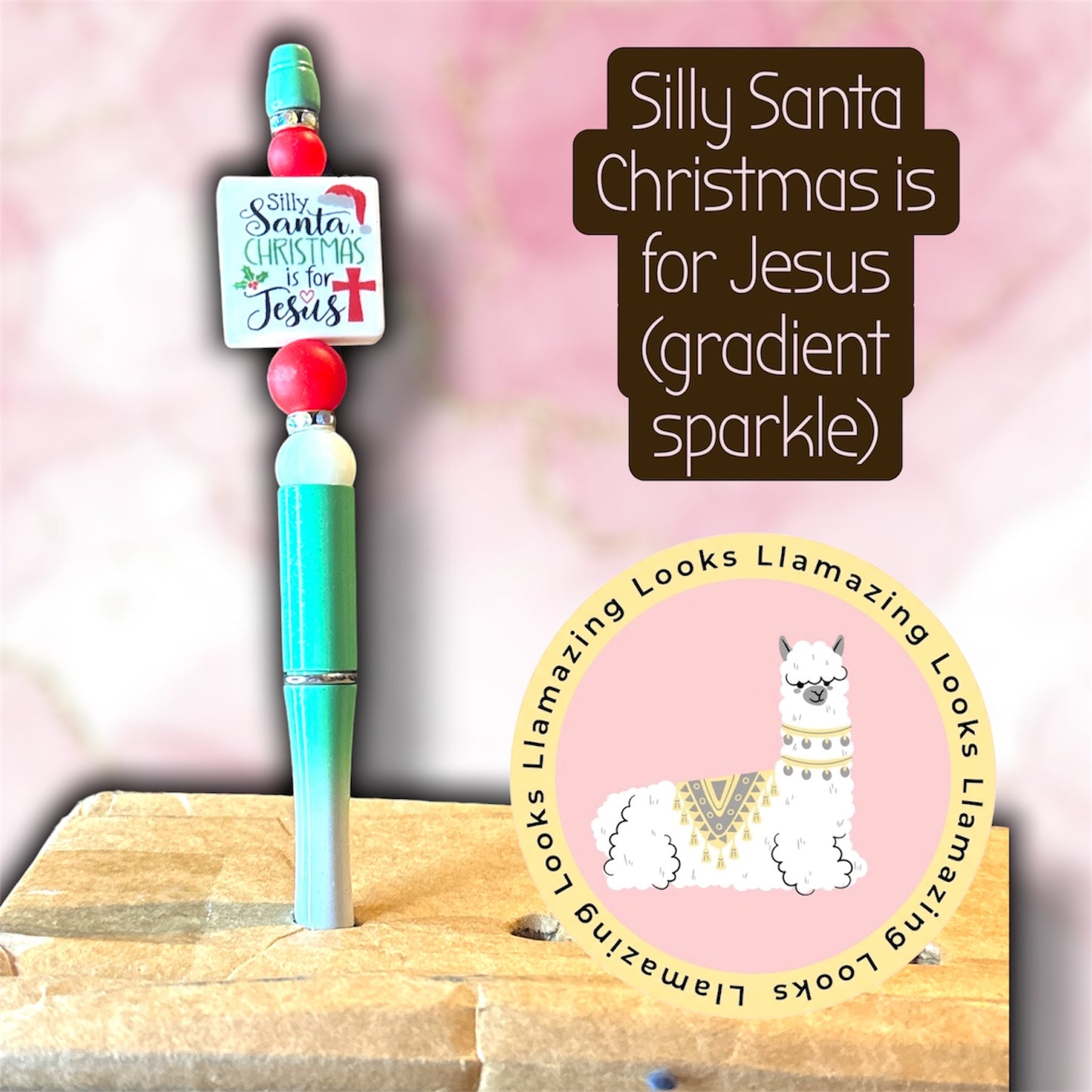 10% off🏷️Christian Christmas Beaded Pens