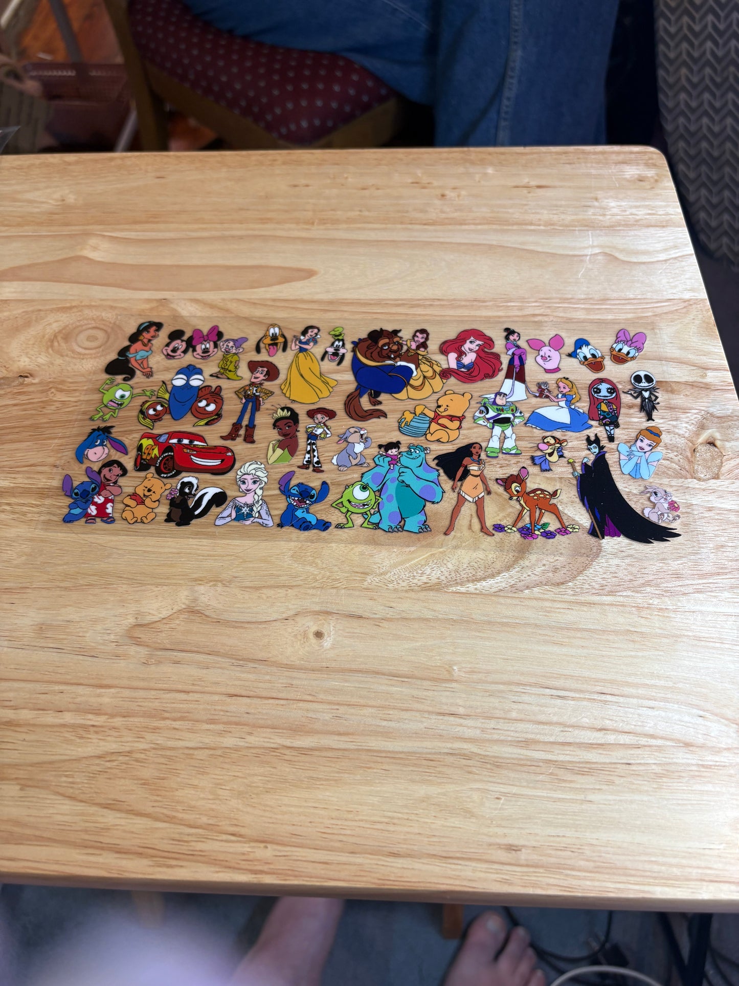 MADE TO ORDER Disney mix glass or plastic cups