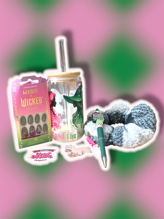 Press On Nail Mystery Boxes (contents vary per box- each box contains at least 1 glass or plastic cup)
