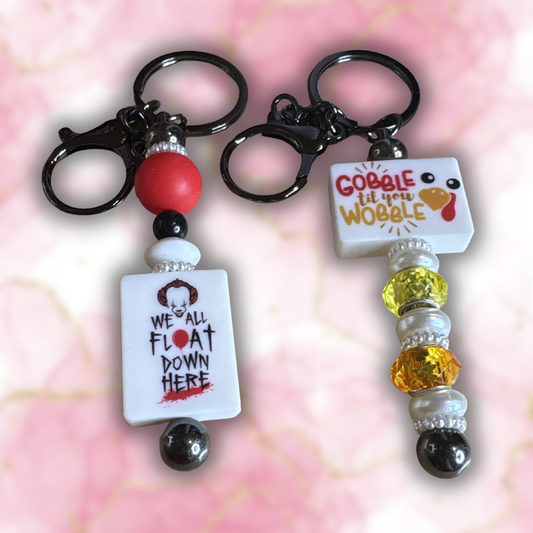 10% off🏷️Halloween & Thanksgiving Beaded Keychains