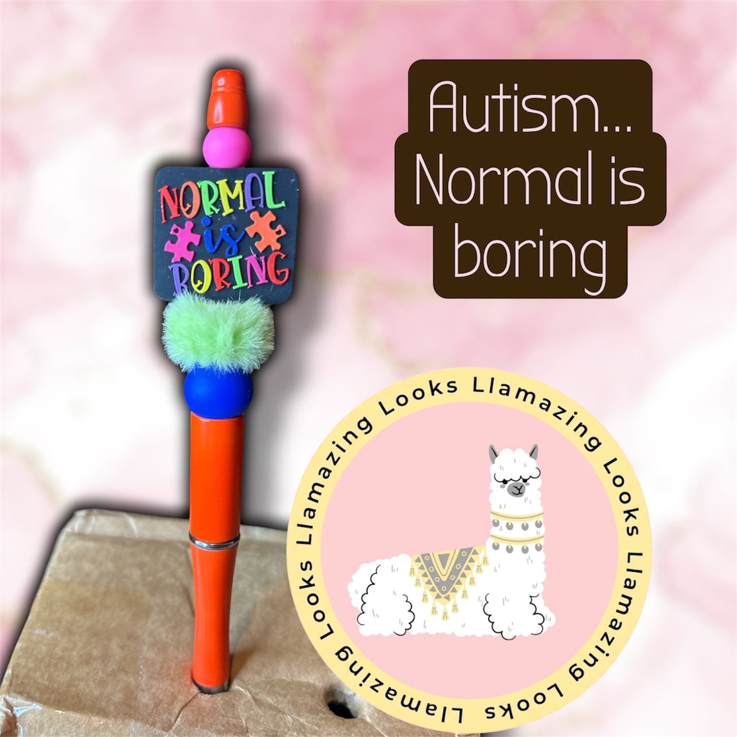 Autism Beaded Pens & Pencils