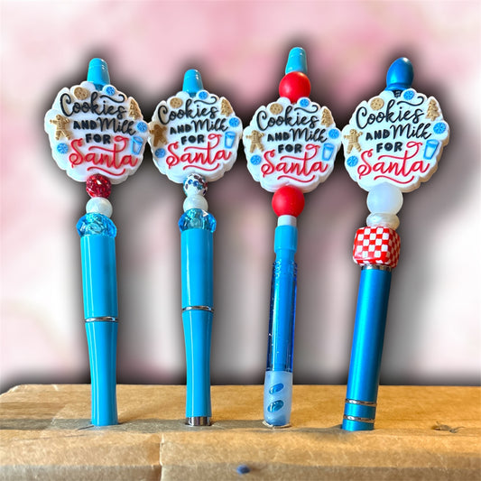 10% off🏷️ Cookies and Milk for Santa Pens, Pencil, & Stylus