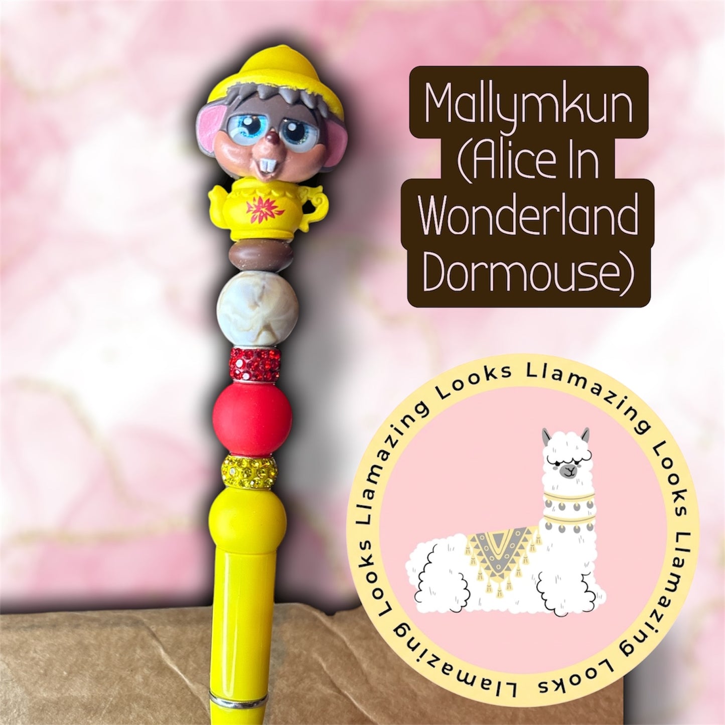 Doorables & Bitty Pop Figurine Beaded Pens