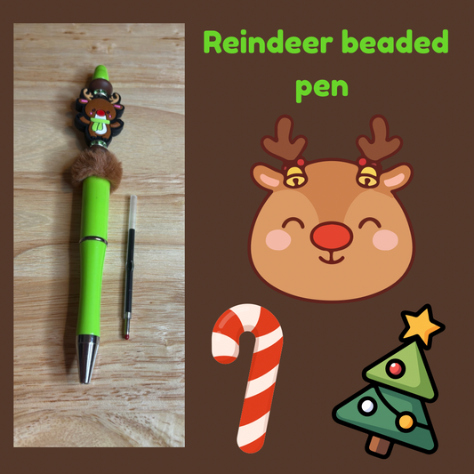 Random mix of Christmas beaded pens