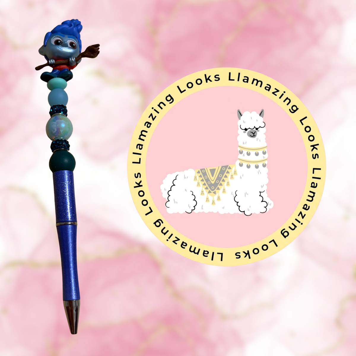 Doorables/Funko Inspired Figurine Beaded Pens