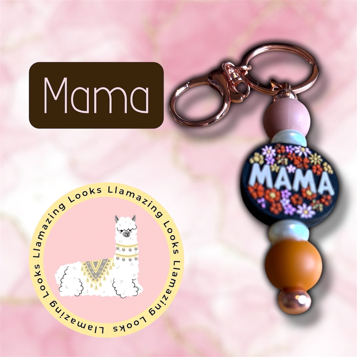 Random Mix of Beaded Keychains