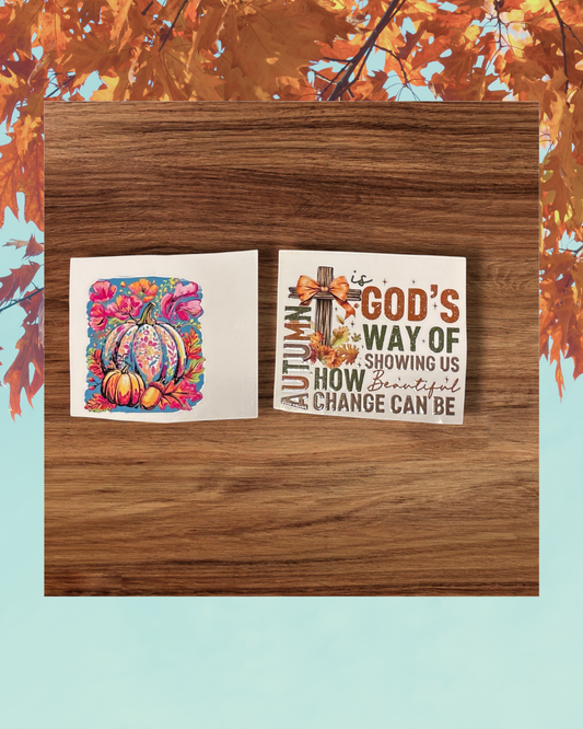 MADE TO ORDER fall cups