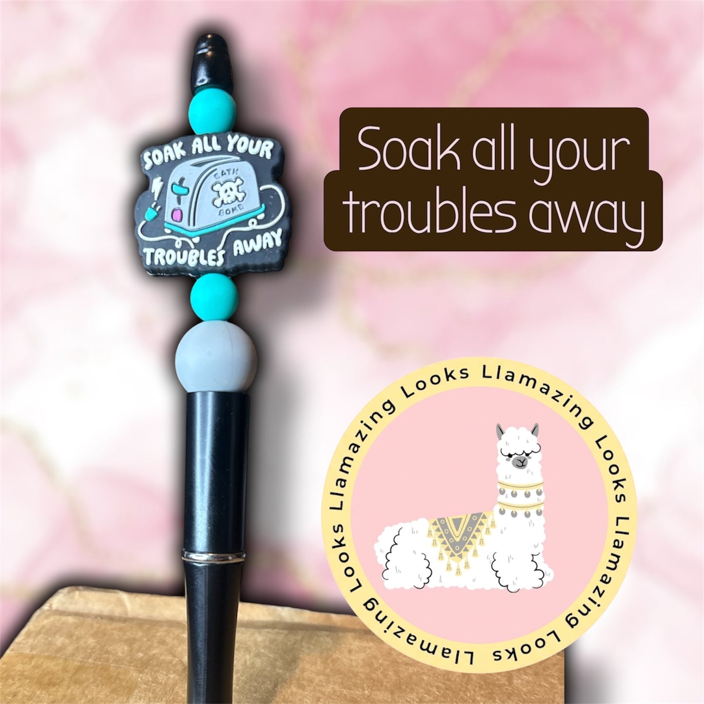 Sarcasm Mix of Beaded Pens & Pencils