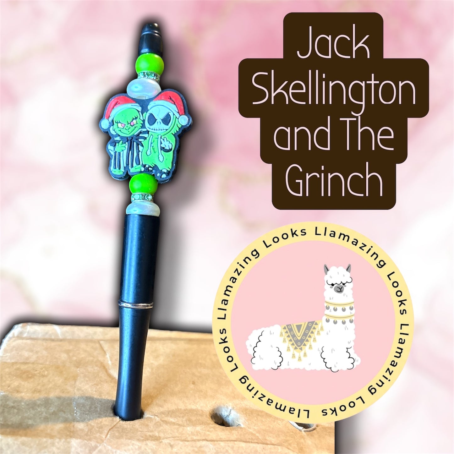 10% off🏷️ Character Christmas/Winter Beaded Pens