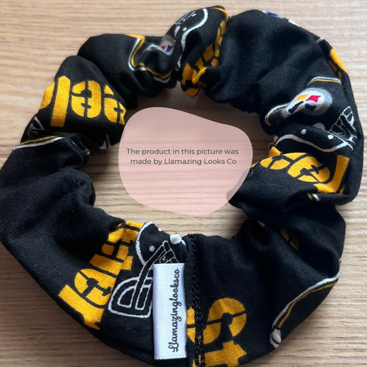 Pittsburgh Steelers Hair Scrunchie