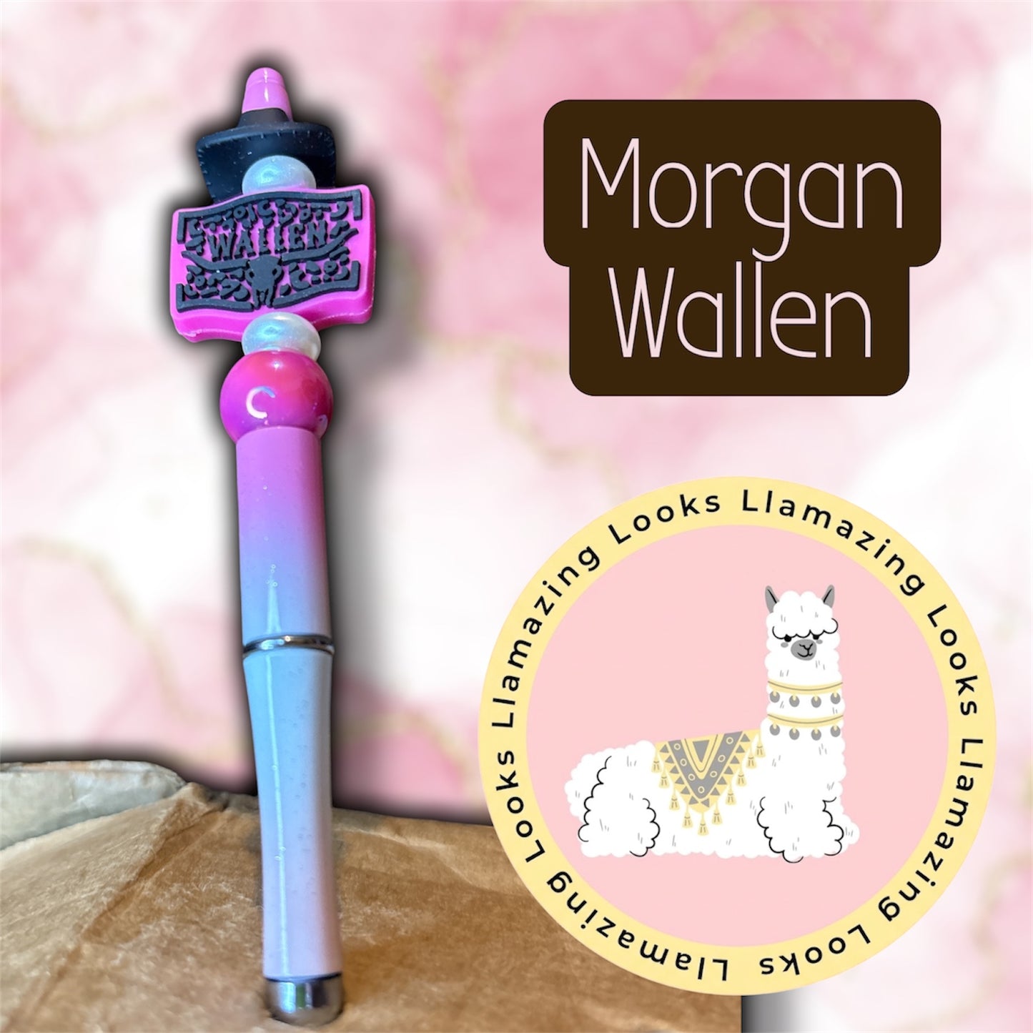 Morgan Wallen Beaded Pens