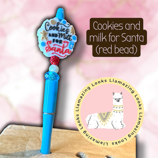 10% off🏷️ Cookies and Milk for Santa Pens, Pencil, & Stylus