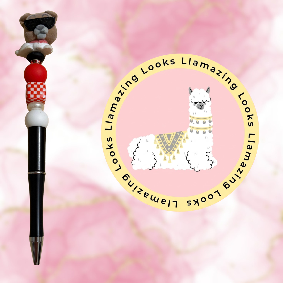 Doorables/Funko Inspired Figurine Beaded Pens