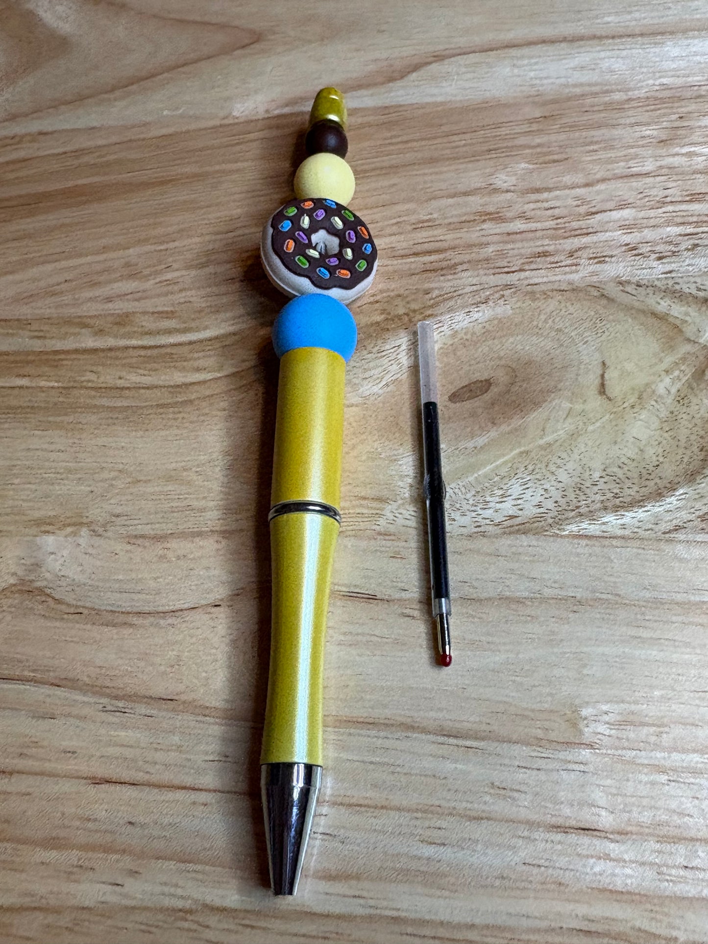 Donuts beaded pens