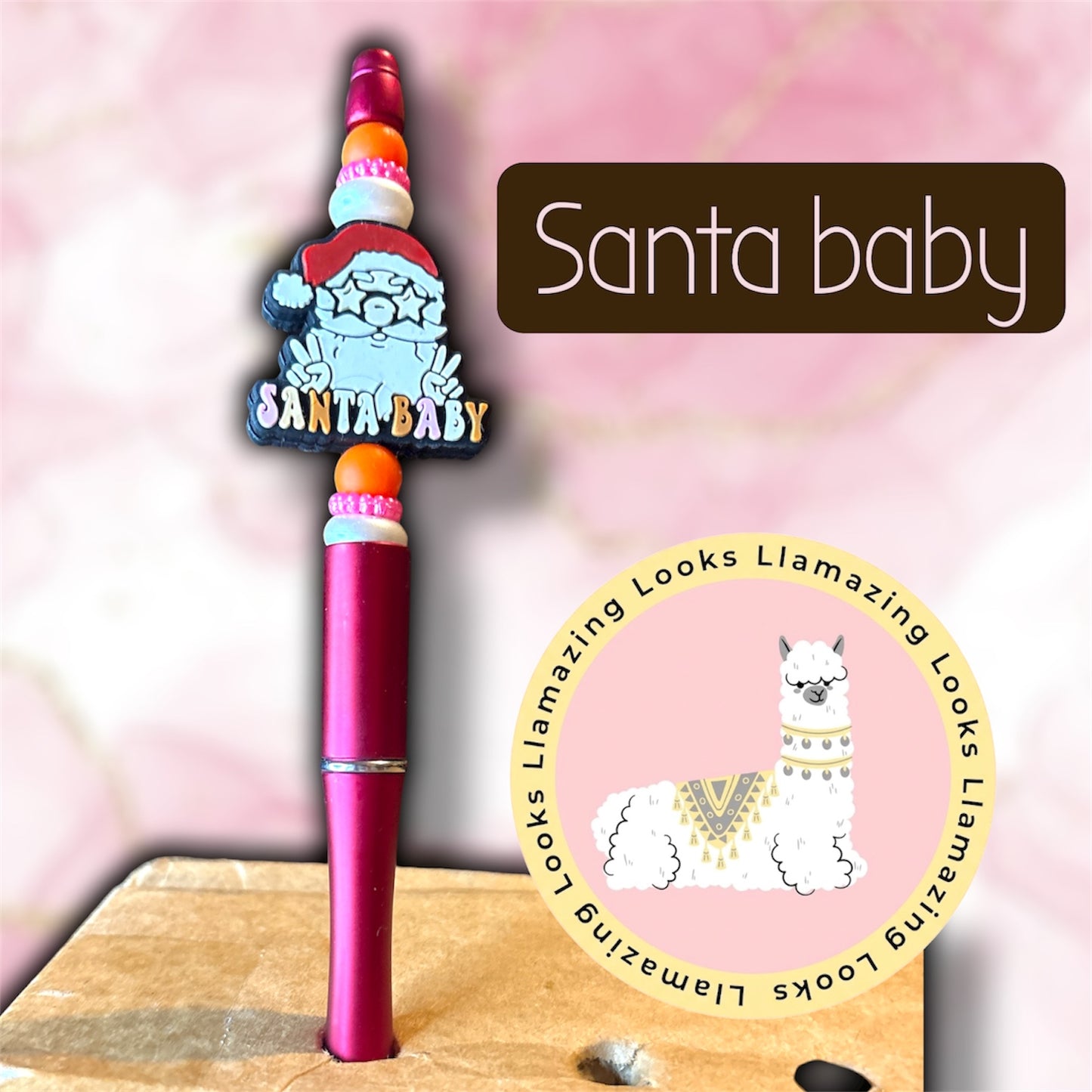 10% off🏷️ Random Mix of Christmas/Winter Beaded Pens