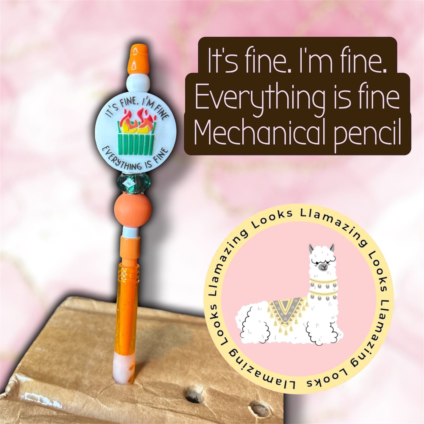 Sarcasm Mix of Beaded Pens & Pencils