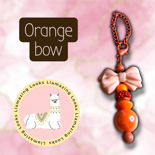 Beaded multi use charm keychains/cup charms