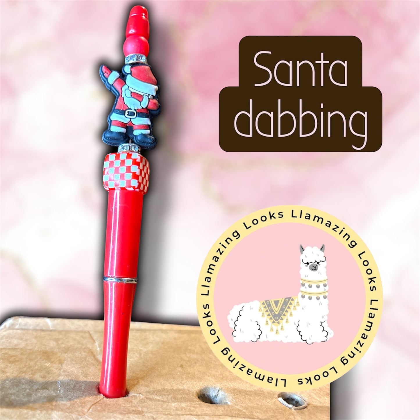 10% off🏷️ Random Mix of Christmas/Winter Beaded Pens