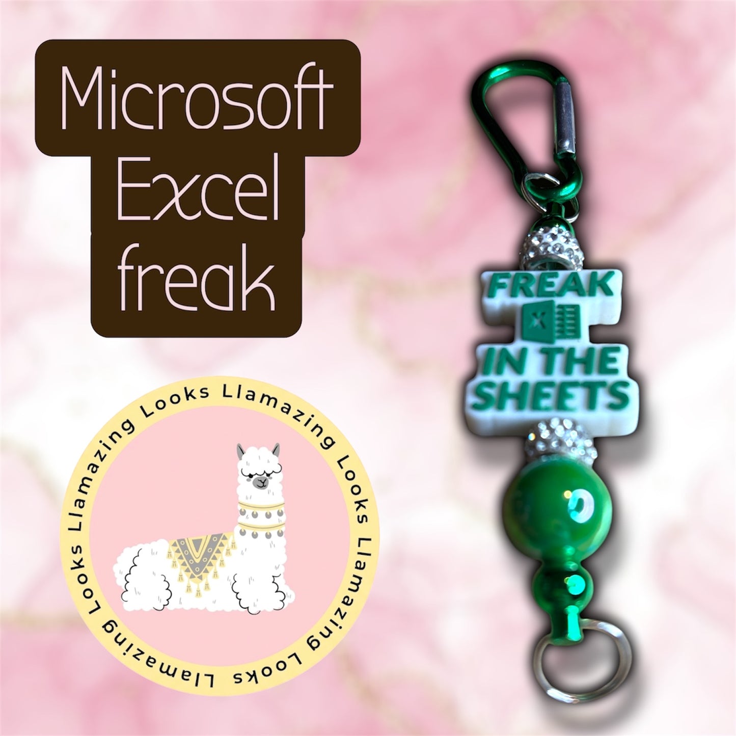 Random Mix of Beaded Keychains