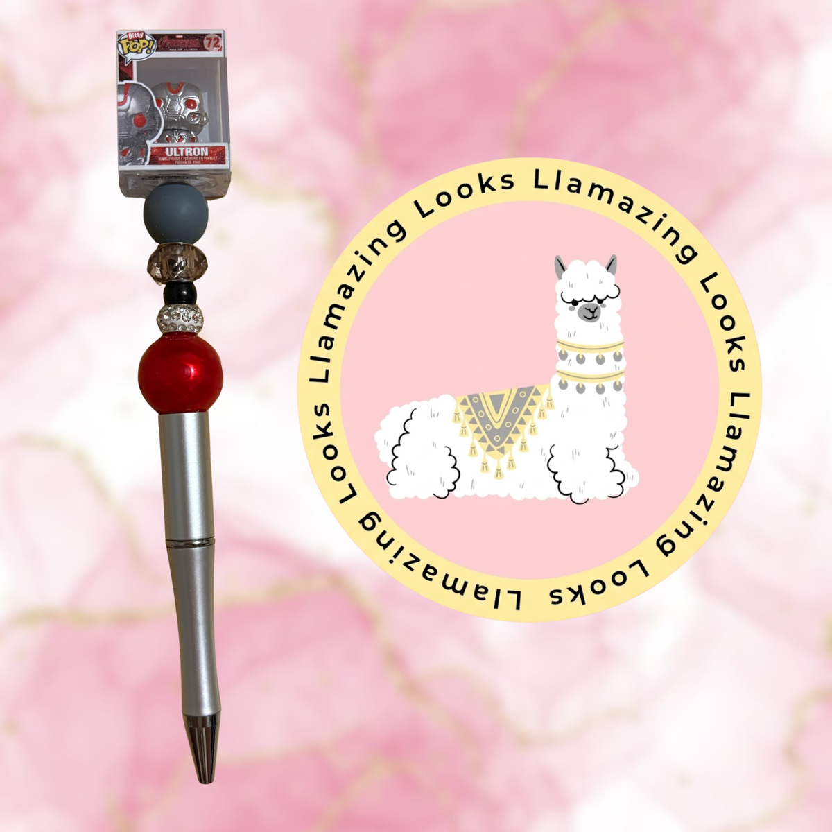 Doorables/Funko Inspired Figurine Beaded Pens