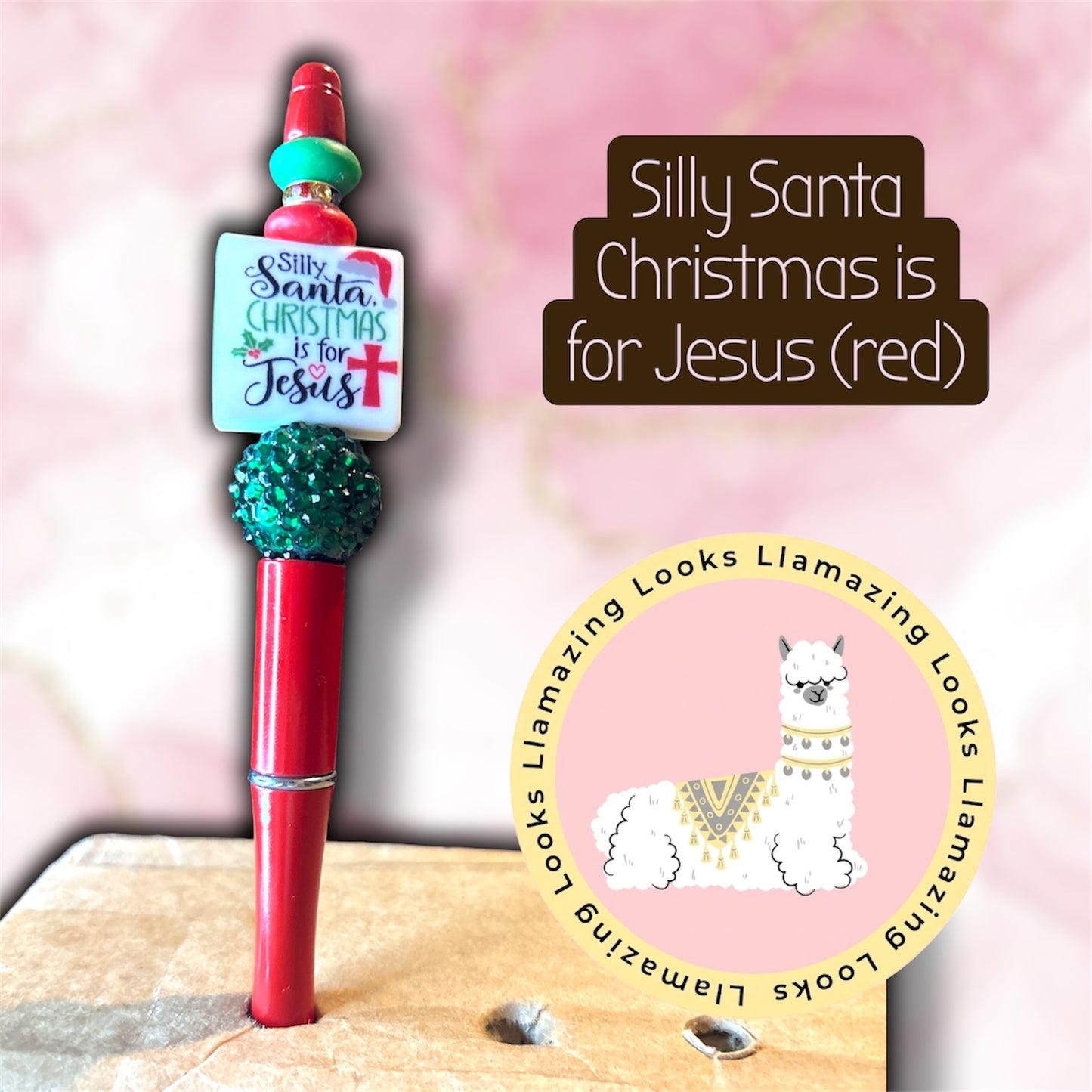 10% off🏷️Christian Christmas Beaded Pens