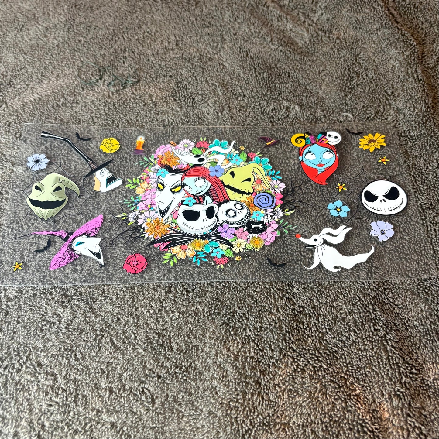 CUSTOM MADE TO ORDER Nightmare Before Christmas Cups