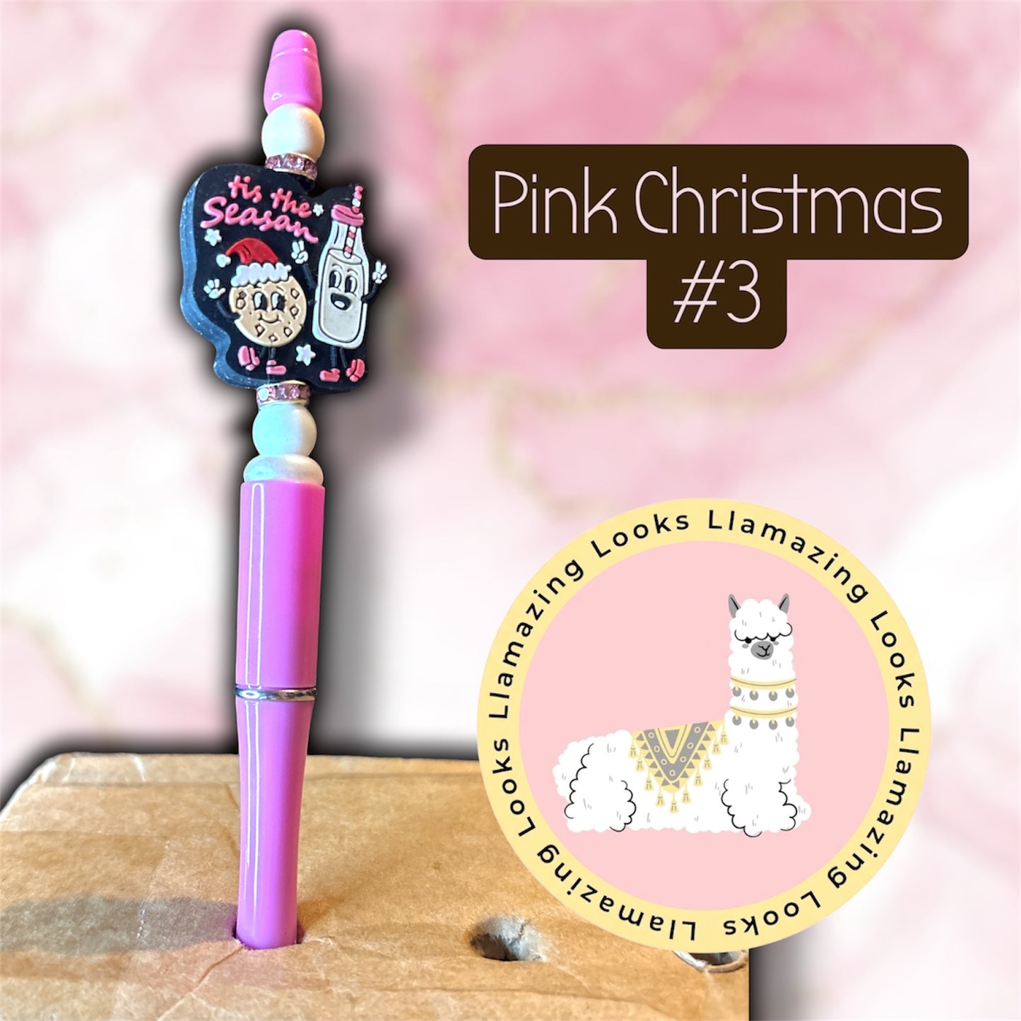 10% off🏷️ Pink Christmas Pens