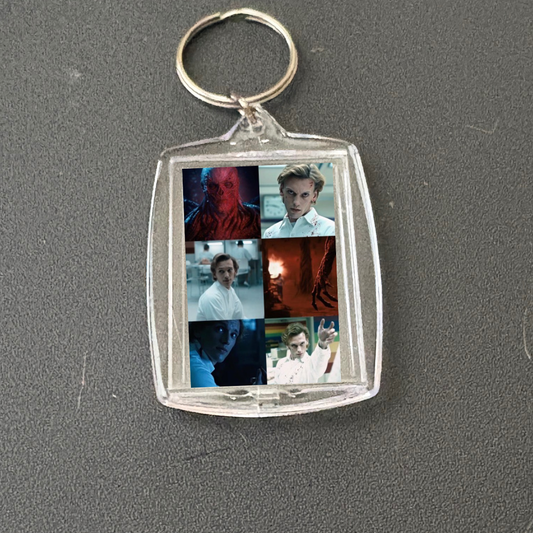 CUSTOM MADE TO ORDER Stranger Things photo keychains/multi use charm (cup charms, straw charms, bag charms, etc.)