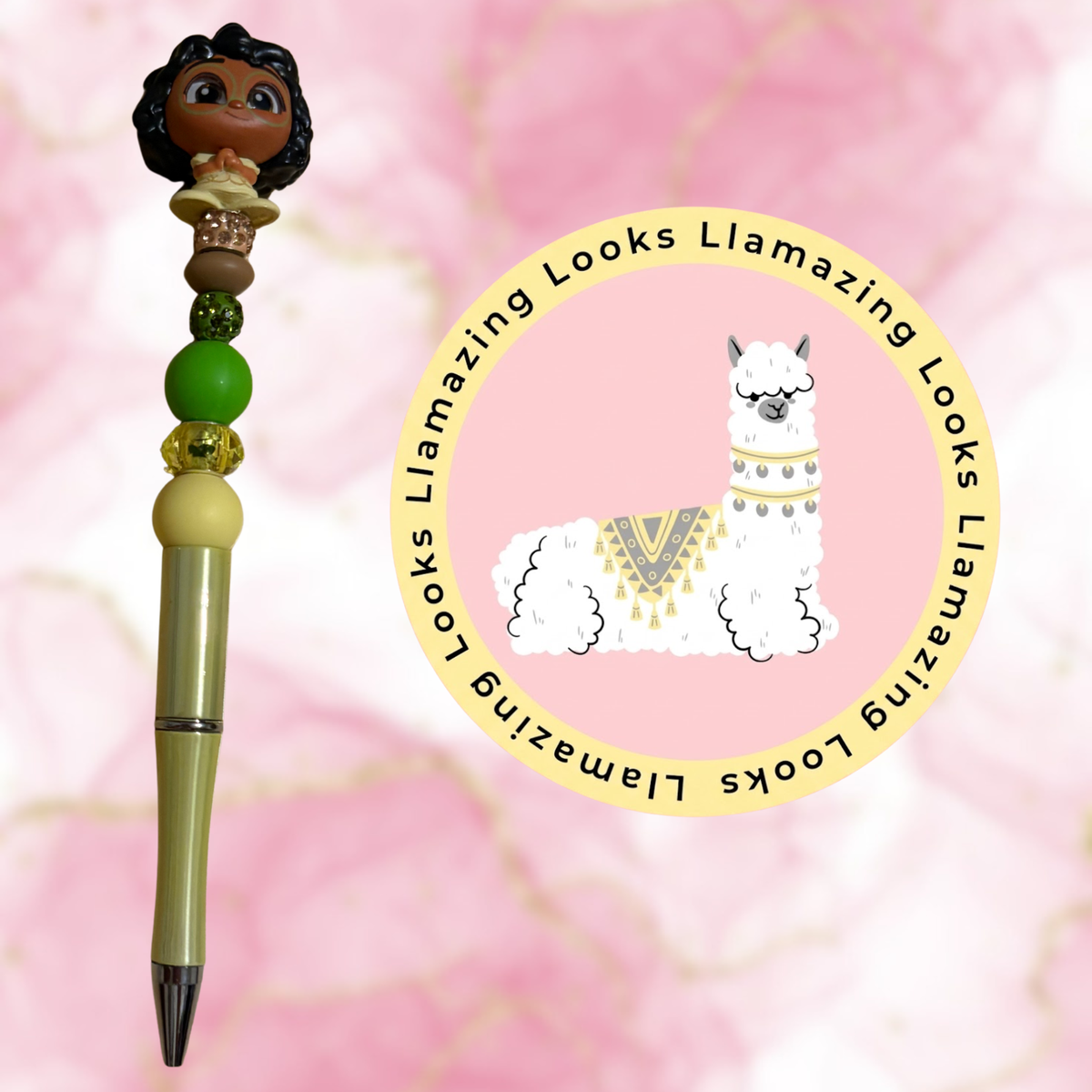 Doorables/Funko Inspired Figurine Beaded Pens