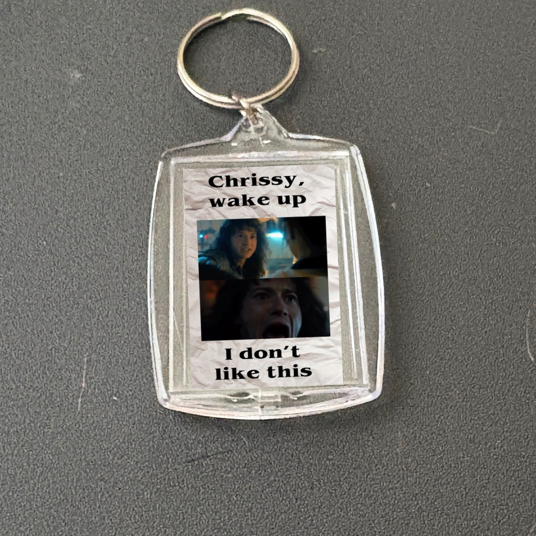 CUSTOM MADE TO ORDER Stranger Things photo keychains/multi use charm (cup charms, straw charms, bag charms, etc.)