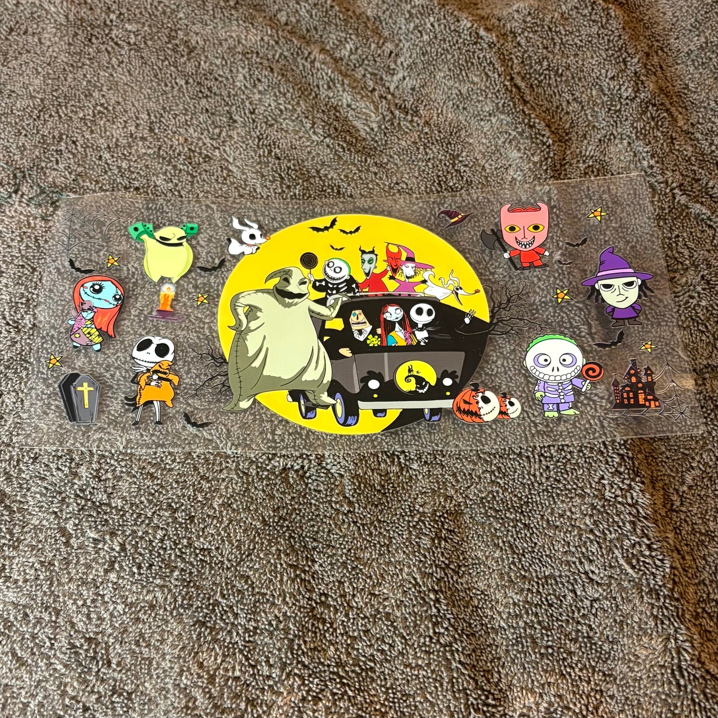 CUSTOM MADE TO ORDER Nightmare Before Christmas Cups