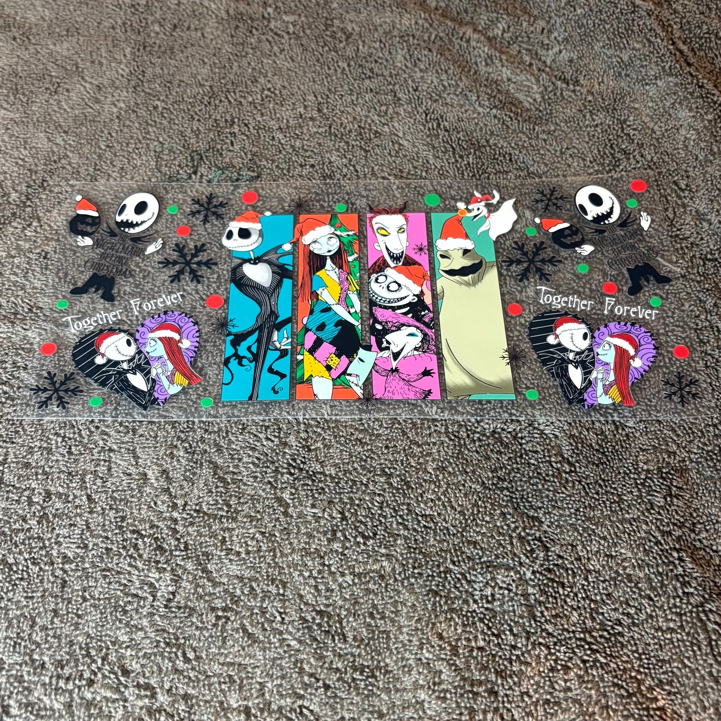 CUSTOM MADE TO ORDER Nightmare Before Christmas Cups