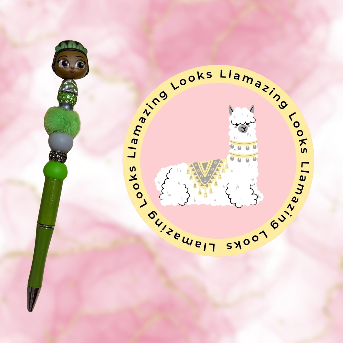Doorables/Funko Inspired Figurine Beaded Pens